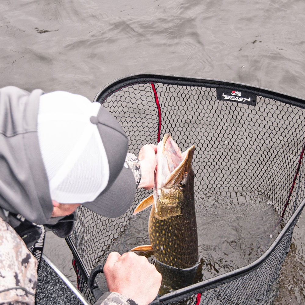 Epuisette Abu Garcia Beast Foldable Landing Net 80x70 cm Chrono Pêche