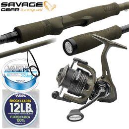 Pack Spinning Savage Gear UL 1.98m SG4AG 2500H FD