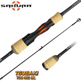 Canne Sakura Tsubaki Spinning TSS 682 ML 2.03m 3-10.5g