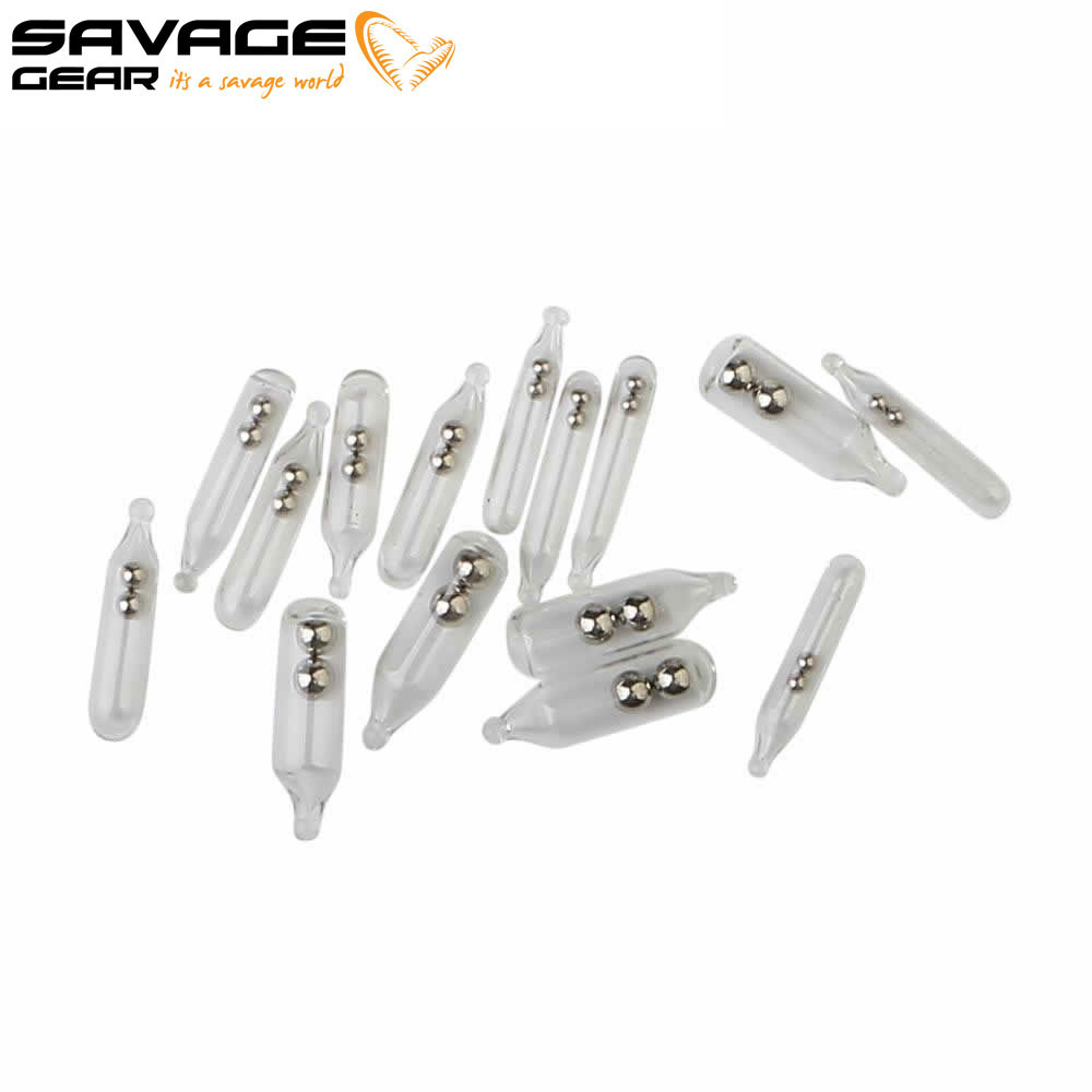 Glass Rattle Savage Gear Kit S,M,L 15pcs 