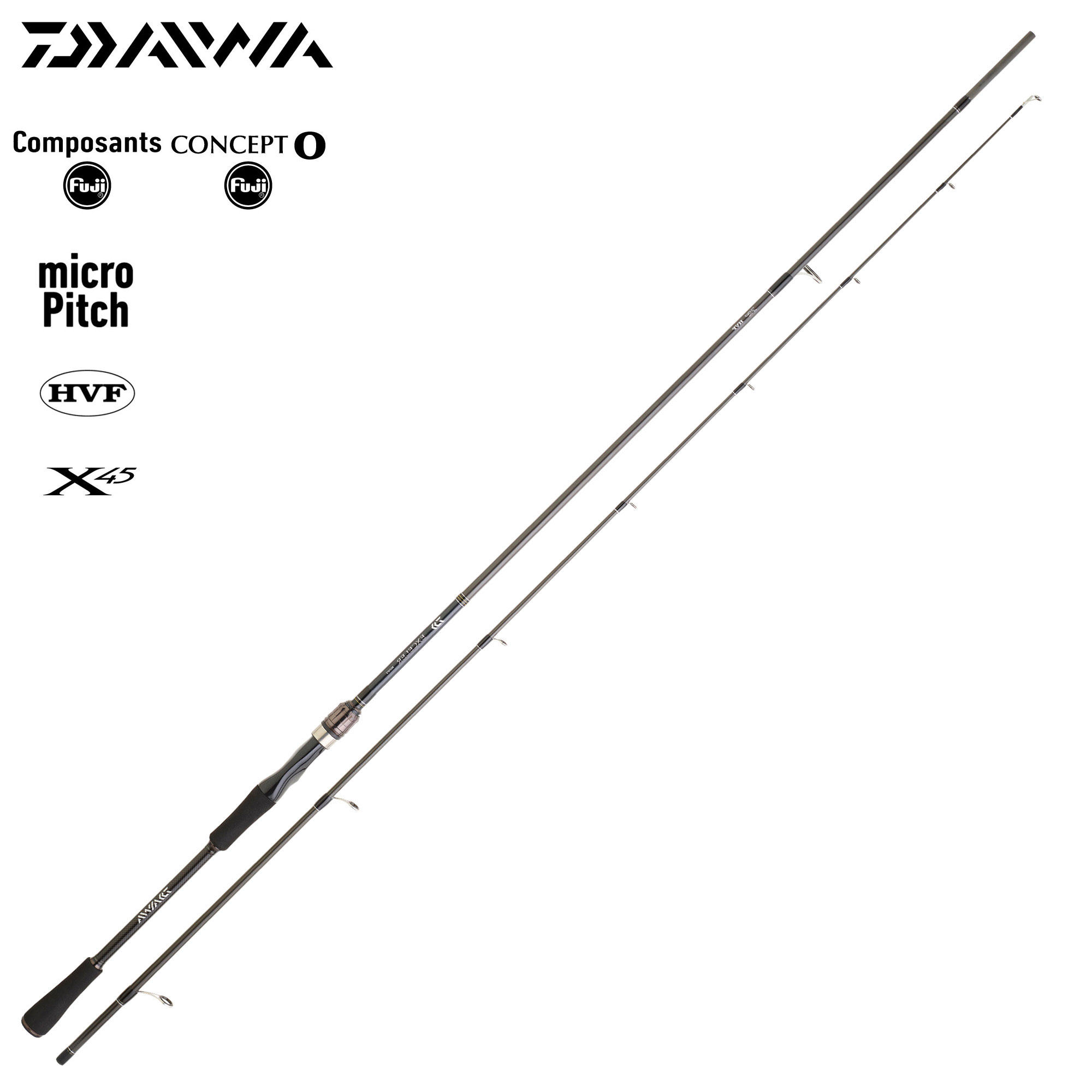 Canne Spinning Daiwa Exceler 802 HFS