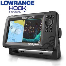 Sondeur GPS Lowrance Hook Reveal 7 Sonde TA 83/200 HDI