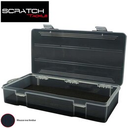 Boite Scratch Tackle  Plastique 1 Case Eva