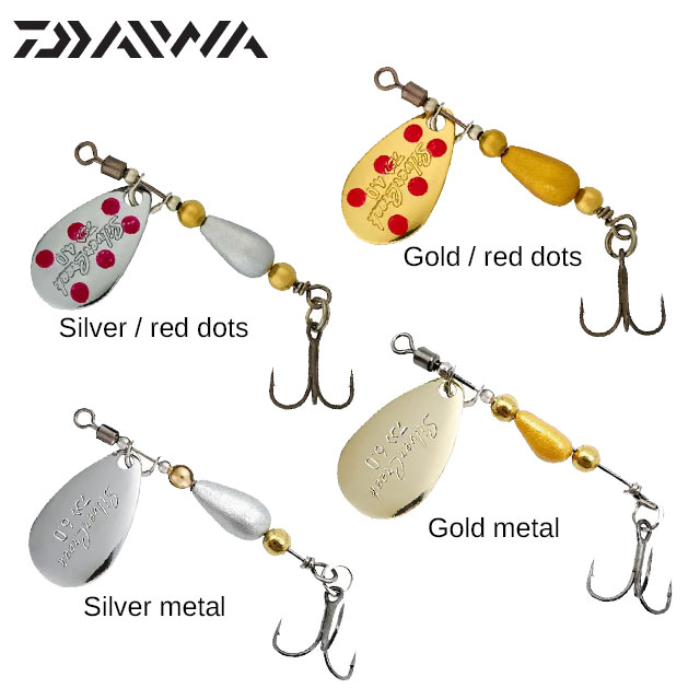Leurre Cuiller Tournante Daiwa Silvercreek Spinner 3g