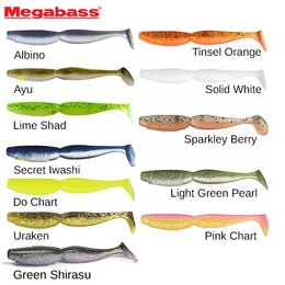 Leurre Super Spindle Worm 4 Megabass 10cm