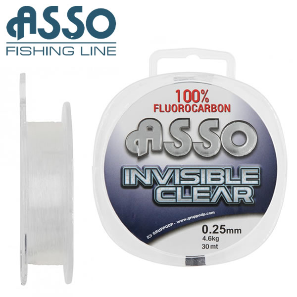 Fluorocarbone Asso Invisible Clear 30m