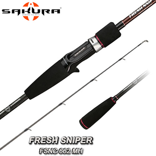 Canne Sakura Fresh Sniper Casting FSNC 662 MH