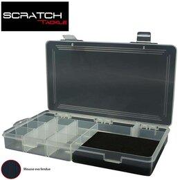 Boite Scratch Tackle Plastique 11 Cases 