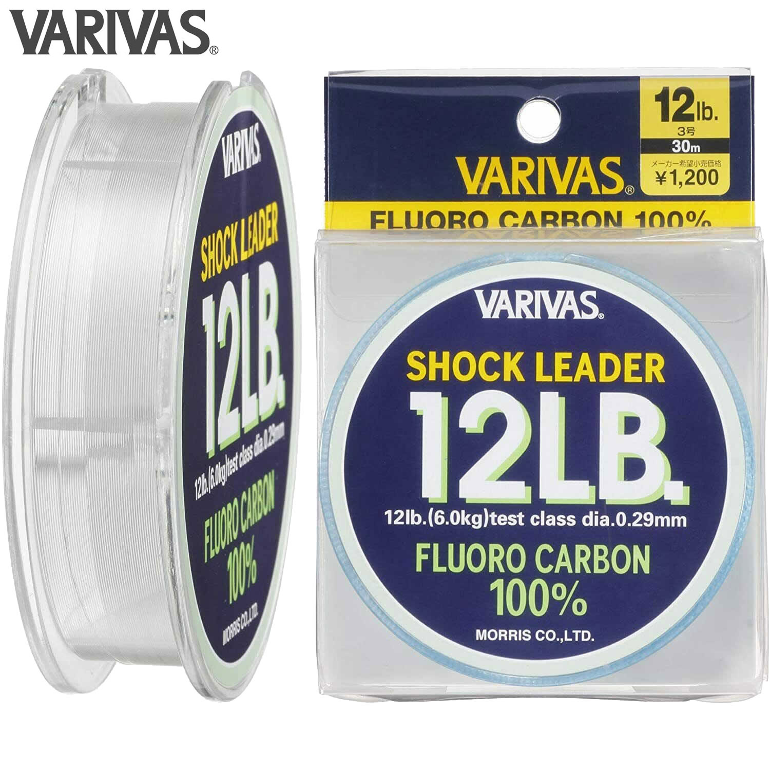Varivas Shock Leader Fluorocarbon 100%