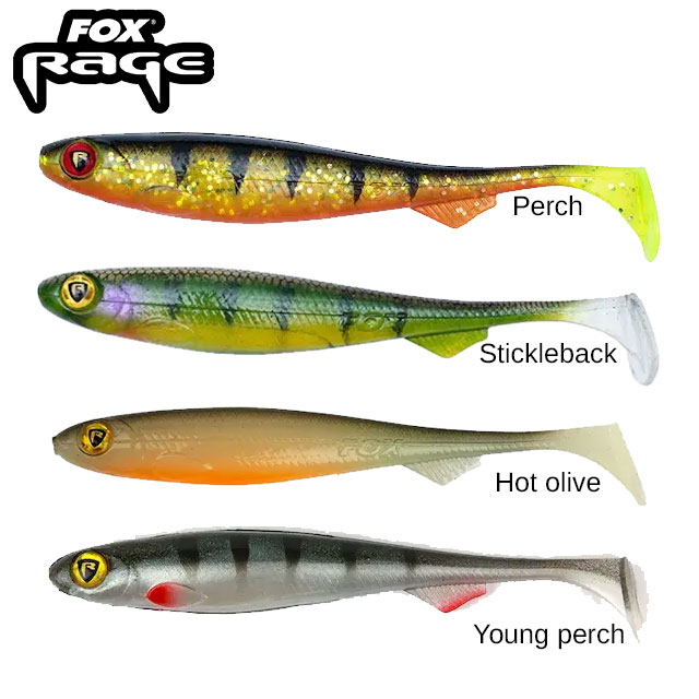 Leurre Slick Shad Fox Rage Ultra UV 11 cm