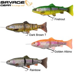 Leurre Souple Savage Gear 4D Line Thru Roach 18cm Slow Sink