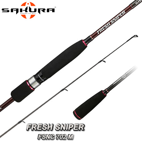 Canne Sakura Fresh Sniper Spinning FSNS 702 M
