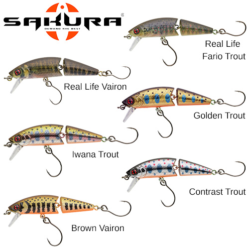 Leurre Sakura Phoxy Jointed 60S 60mm 5.1g