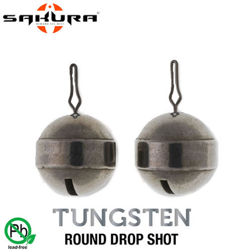 Tungsten Round Sakura Drop Shot