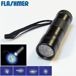 Mini-Torche Flashmer Lampe U.V 12 Leds