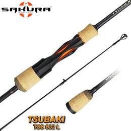 Canne Sakura Tsubaki Spinning TSS 632 L 1.90m 2-7g