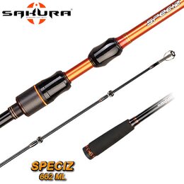 Canne Sakura Speciz Spinning 2.0 SPES 662 ML Perch Game 1.98m 3-10.5g