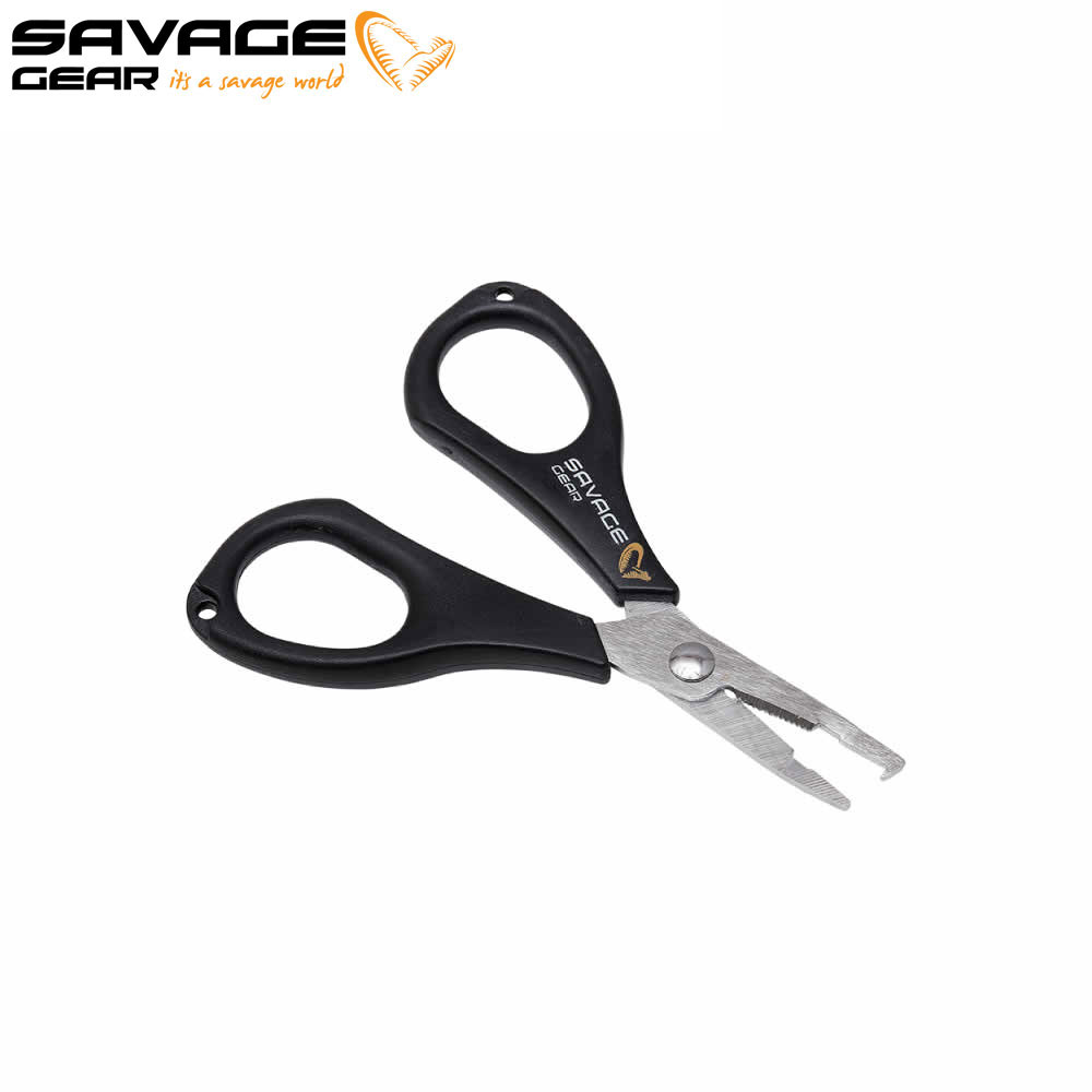 Ciseaux Savage Gear Braid and Splitring Scissors 11CM