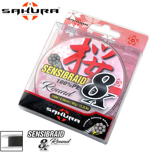 Tresse Sakura Sensibraid 8 Green 150m 