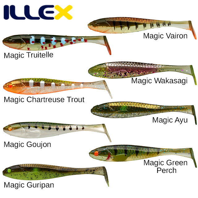 Leurre Illex Magic Slim Shad 2