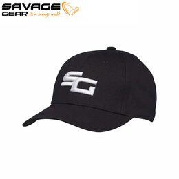 Casquette Savage Gear SG Baseball One Size Black Ink